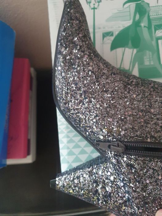 Botine western sclipici