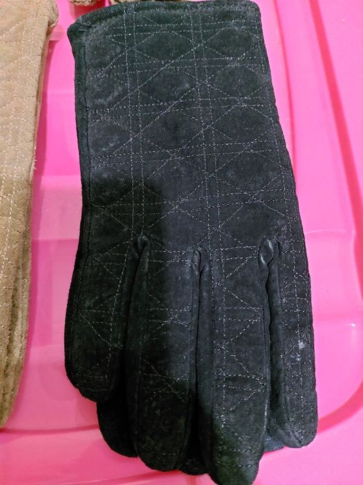 Женские кожаные перчатки р.Л-М
