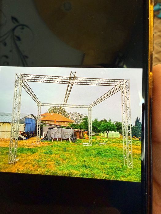 Сцена 8х6 алуминиева