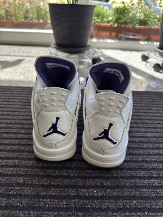Jordan 4  Retro Metalic Purple