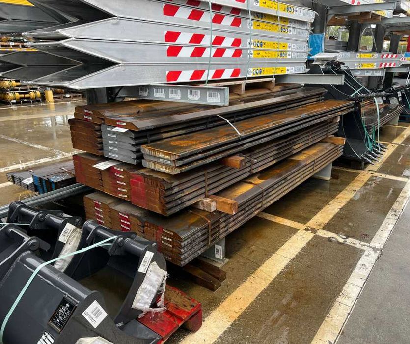 Lame de uzură pentru utilaje grele de construcții