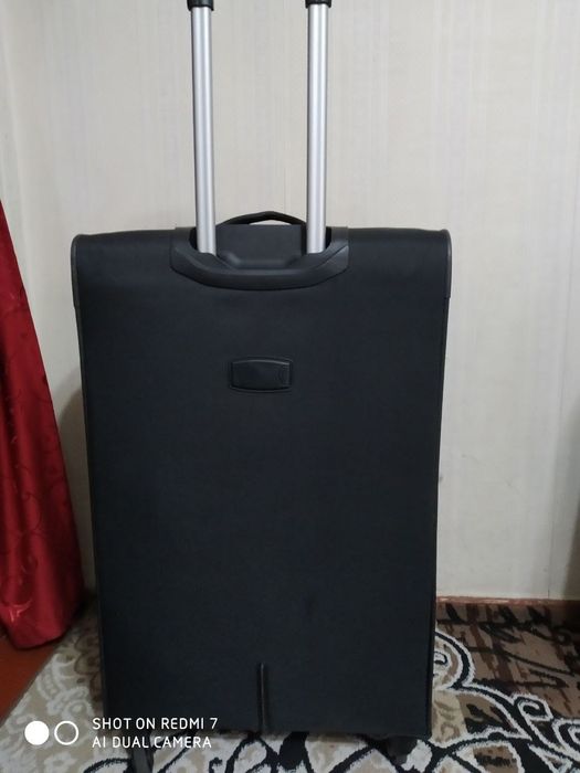 Чемодан большой матерчатый