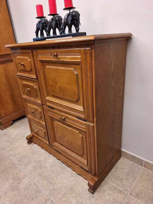 Шкаф за обувки дъб