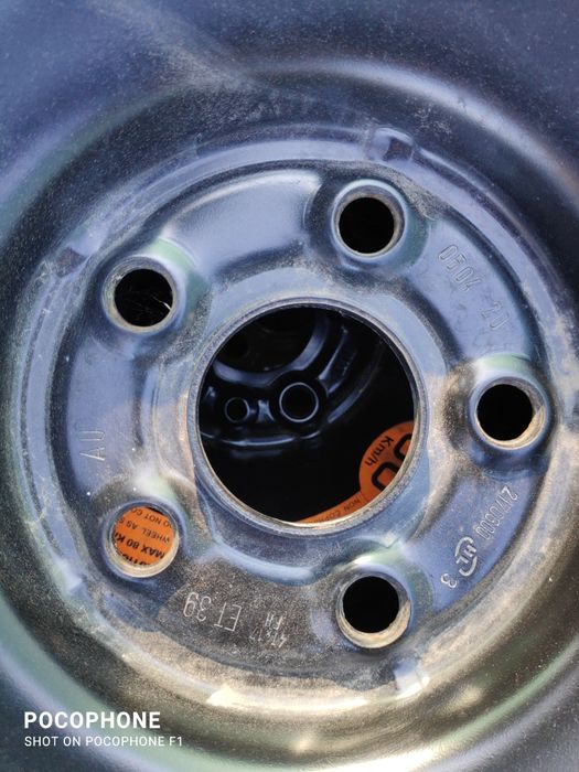 Резервна гума - патерица 17цола 5х100 Toyota Avensis/Тойота Авенсис