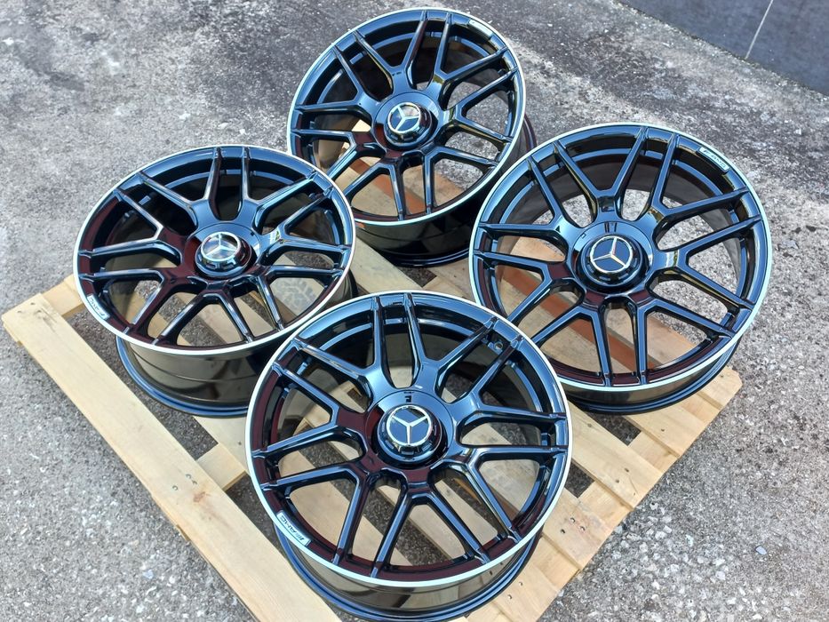 19.Mercedes Piano Black LIP 8.5J-9.5ж ET35-48 Спорт Пакет C E ML S GL