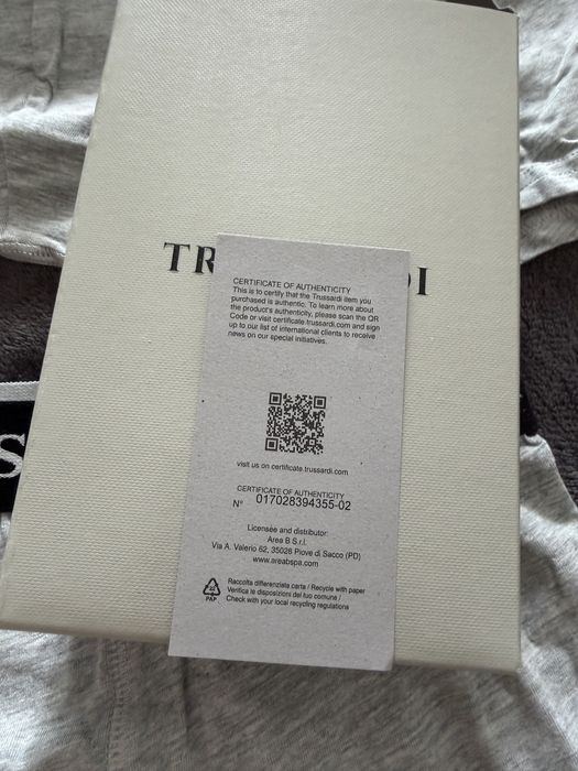 Trussardi set 2 boxeri gri cu banda  neagra marimea M noi originali