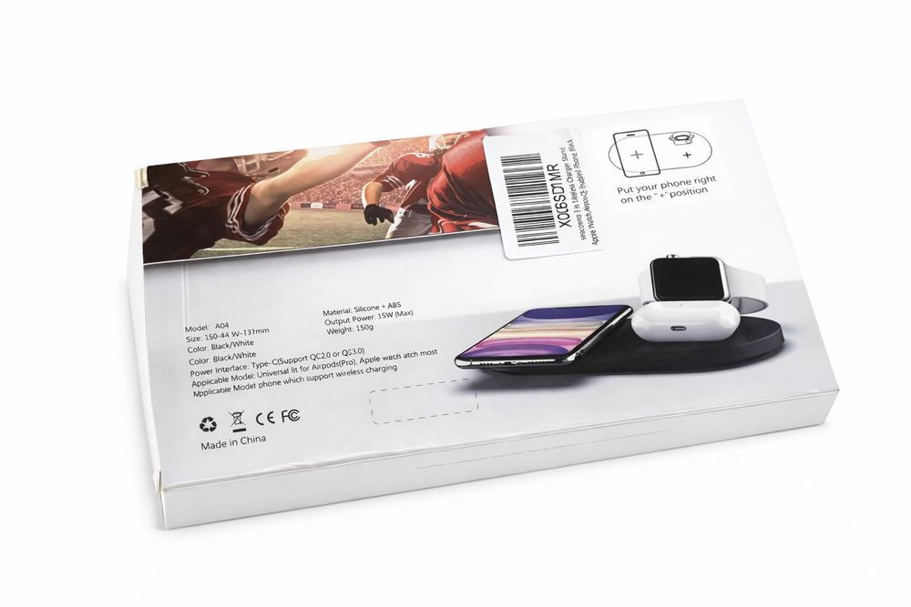 Wireless Charging Stand 3-в-1