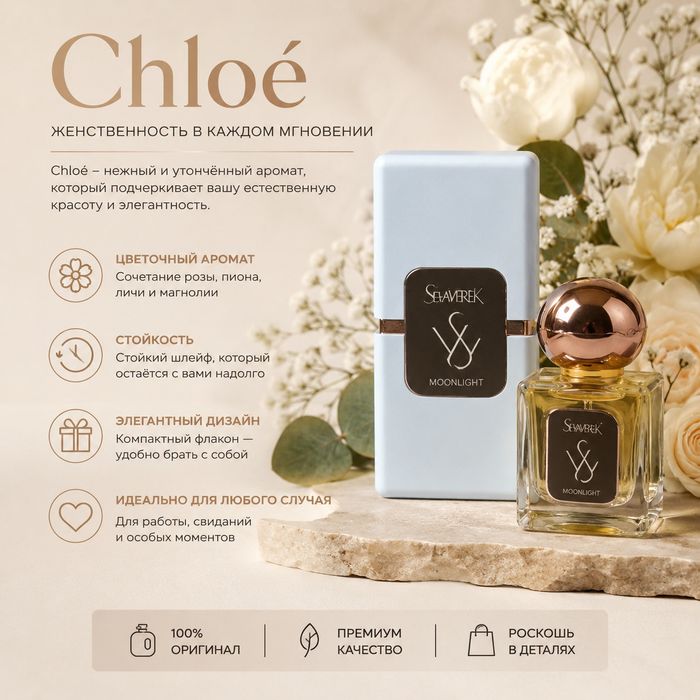 Chloé — нежный и элегантный аромат
