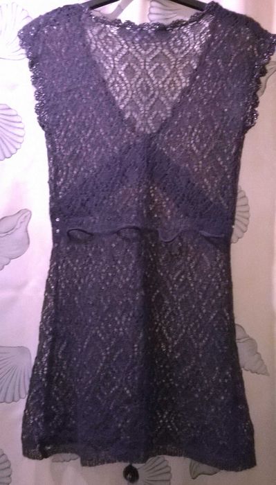 Veste superba impletita gauri Vesta lunga mohair fin cu fir lame paiet