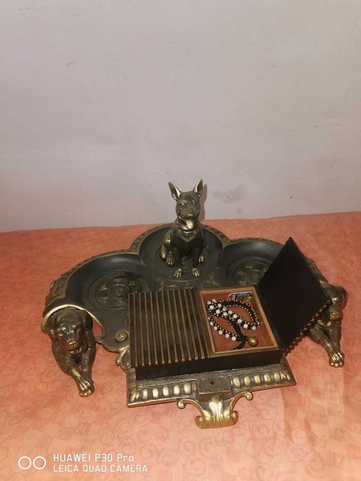 Călimară engleză de la începutul anilor 1900