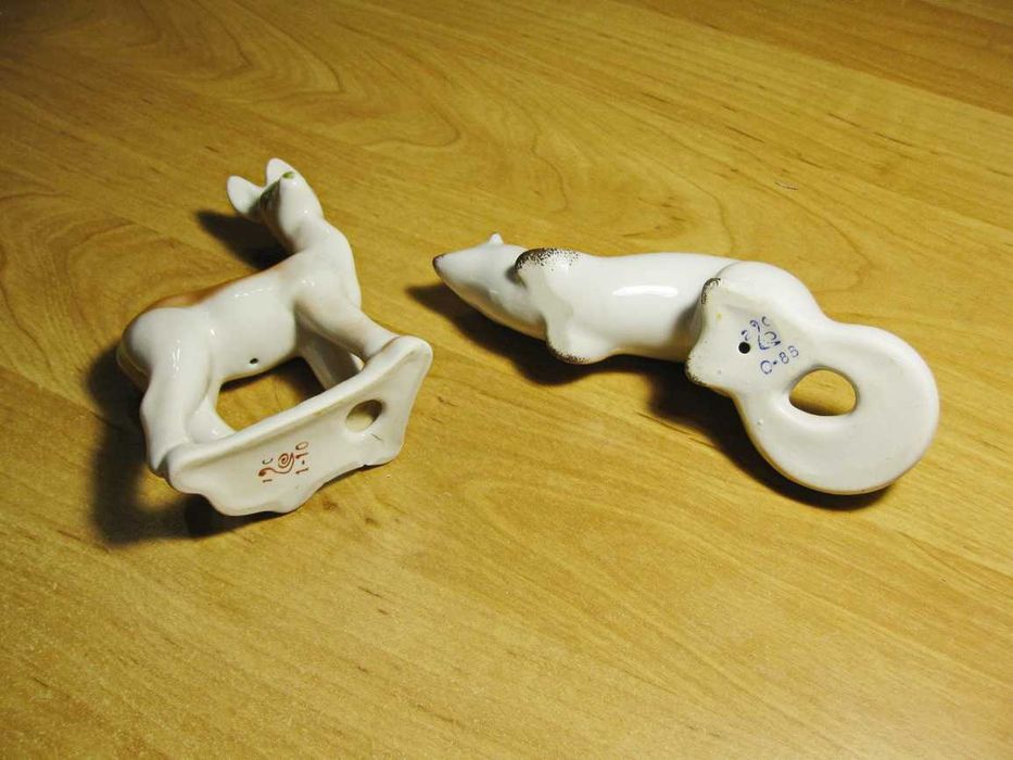 Фарфоровые фигурки (животные)