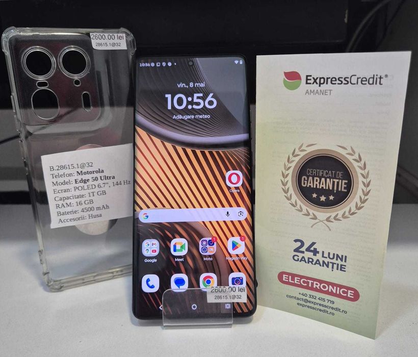 Telefon Motorola Edge 50 Ultra (AG32 B.28615) Garantie 2 Ani!