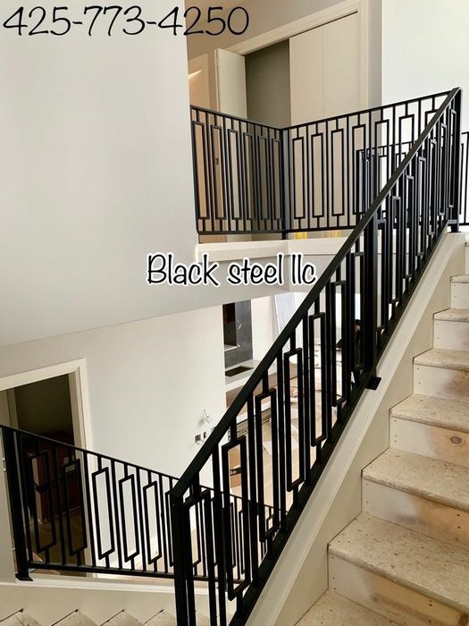 Перила в стиле хайтек. Премиум класс