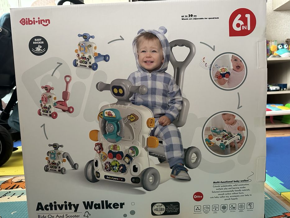 Проходилка - baby walker 6в1