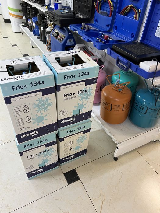 Frio+ 134a Фрио+ фреон 134 Бельгия фрион 134 - Кондиционеры Алматы на Olx