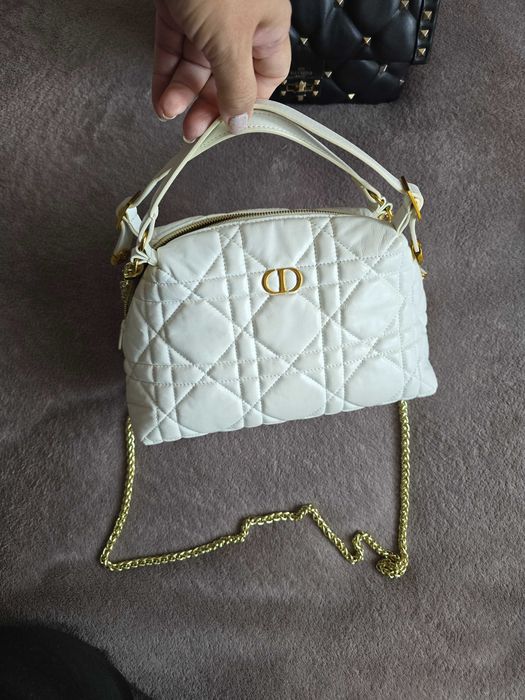 Geantă piele naturală Dior