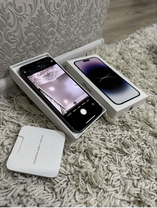 Iphone 14 pro max черный матовый айфон