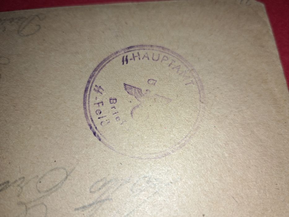 Feldpost  militar german  7 SS Gebirgs jager  Prinz Eugen