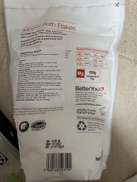 Better you sare de baie cu magneziu better muscle