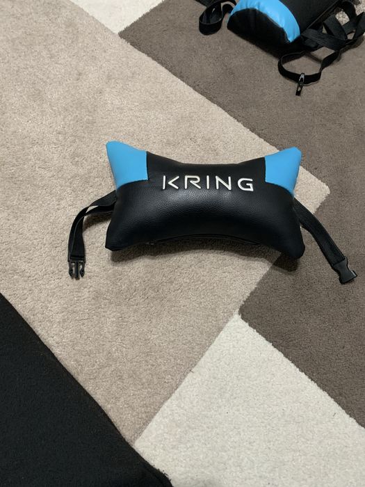 Vand Scaun gaming Kring Racer One, PU, Negru cu Albastru