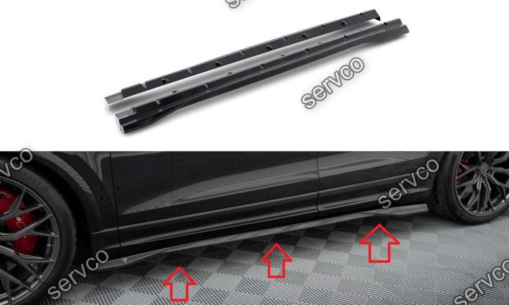 Pachet Set Body kit tuning Carbon Audi RSQ8 Mk1 2019- Maxton Design v9