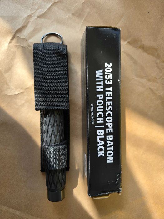 Немска Телескопична Палка Mil-Tec® (53 см) – Стомана и TPE