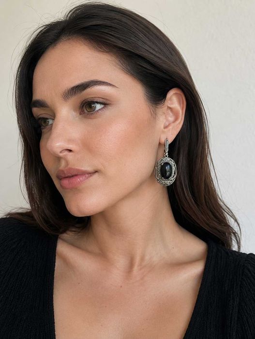 Серьги из серебра 925 пробы