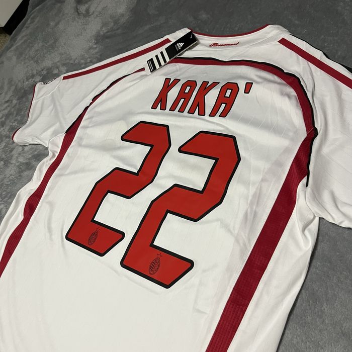 Adidas AC Milan Kaká #22 – White – Size L