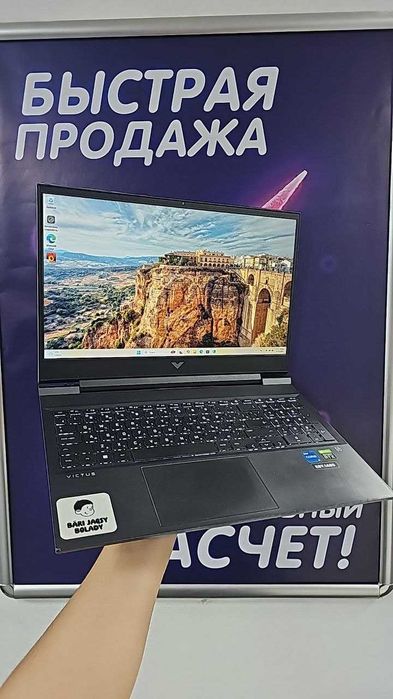 HP Victus,16.1" IPS‑экран, Проц. Intel Core i5‑12500H, 16/1тб,RTX 3050