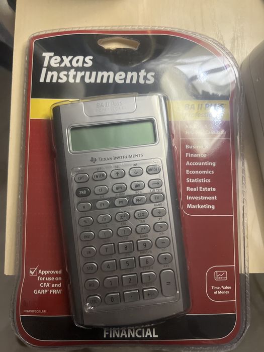 Калькулятор Texas Instruments BA II PLUS PROFESSIONAL Продам
