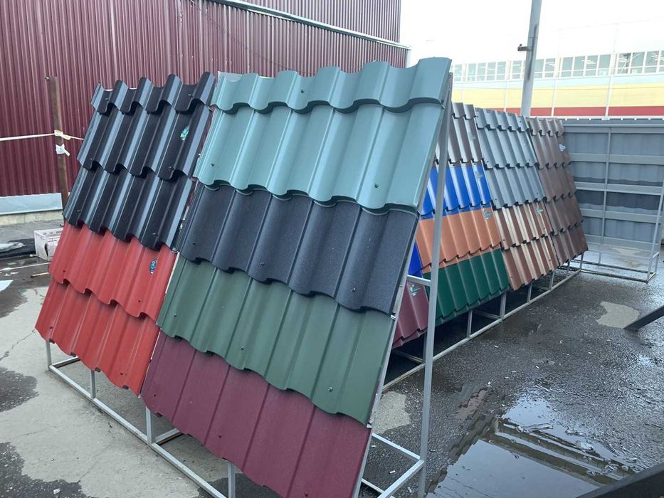 Продам металлочерепицу — доставка по городу.