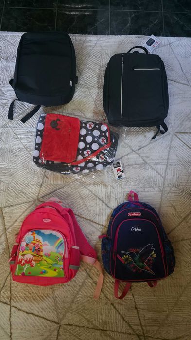 Ghiozdane noi si purtate la jumatate de pret