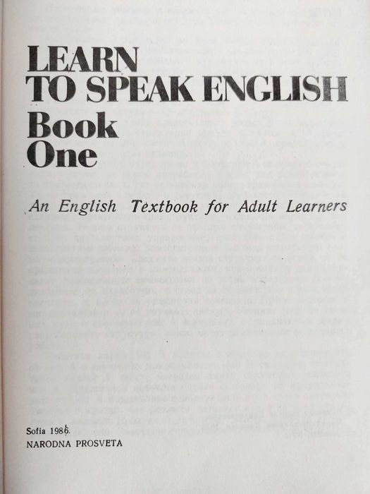 Learn to speak English