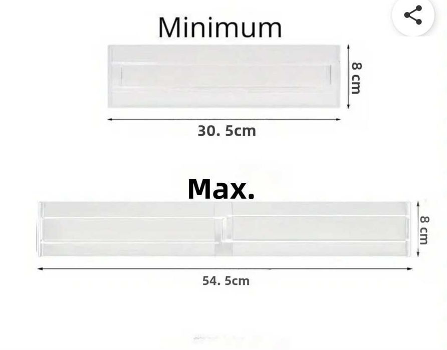 разделители за чекмеджета