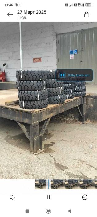 Шина 6.50-10 на вилочный погрузчик