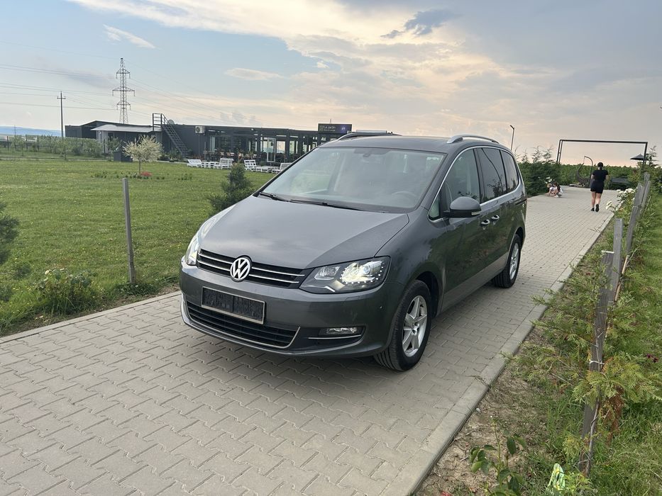 VW Sharan 2,0 TDI Panoramic Xenon Piele 7 Locuri TOP