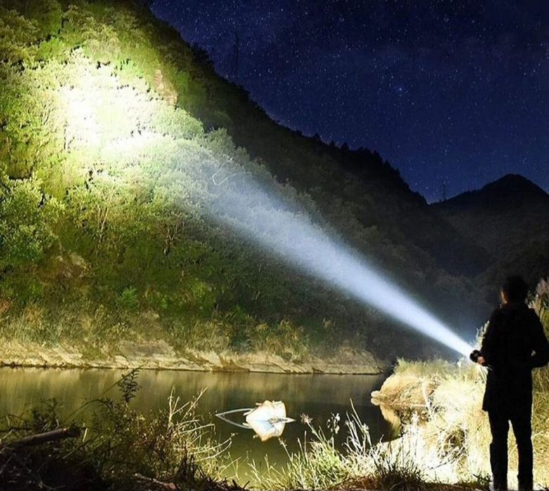 Подарок мужчине супермощные фонарь-повербанк