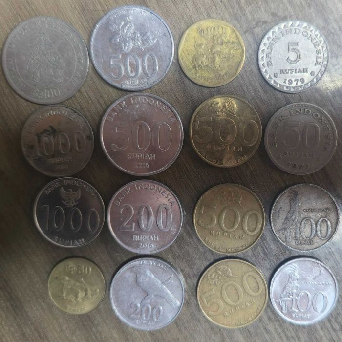 монети Индонезия 16 бр
