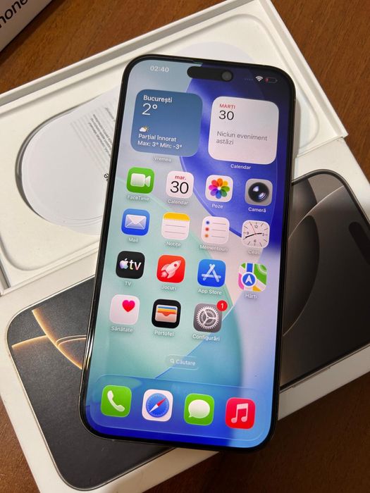 Iphone 16 Pro Max 100% Bat