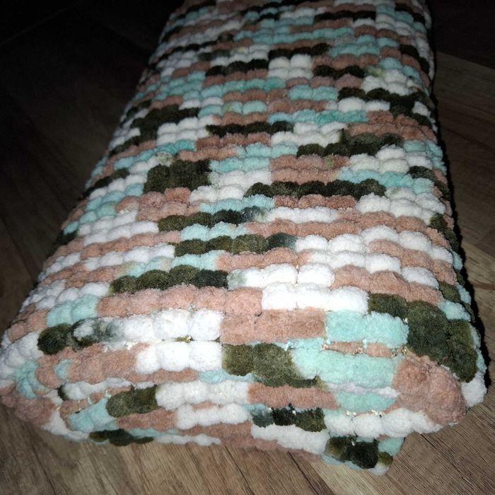 Ръчно плетено бебешко одеало - 4 цвята