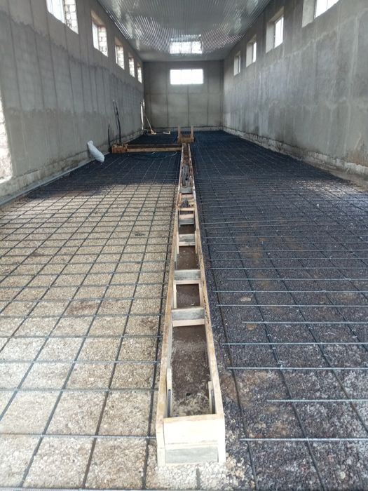 Мозаичные полы, стяжка