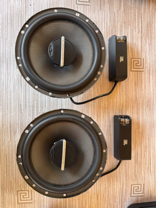 Linie audio auto JBL completa - GTO 601.1 + GTO 75.4 + P1222 + P6560C + P6562