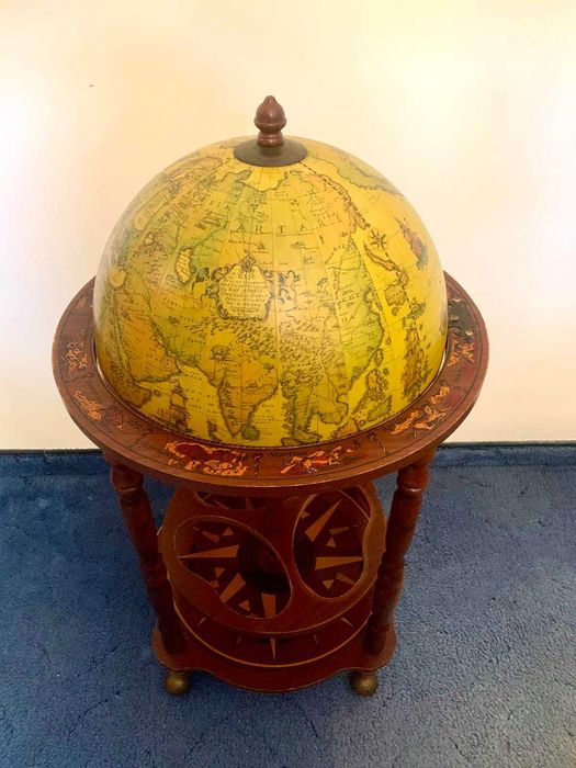 Винтидж бар-глобус / мини бар за алкохол – 100 см
