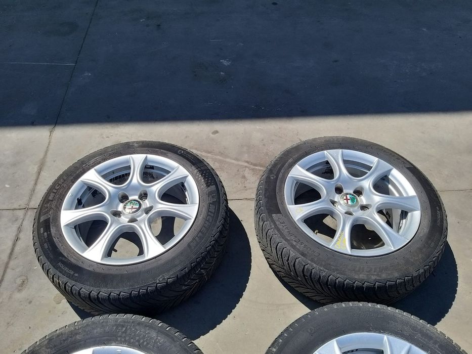Set jante aliaj cu anvelope r16 205/55r16 alfa romeo giulietta 940 156093261