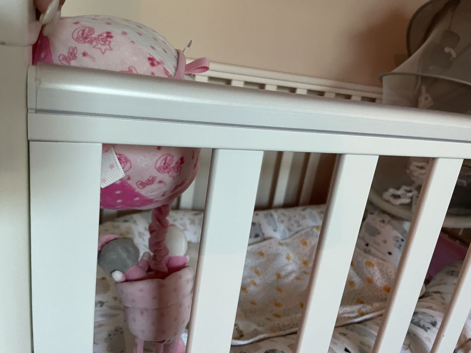 Дървена бебешка/ детска кошара Azzurra Design