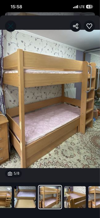 Кровать двухярусная