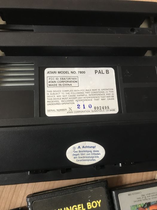 Joc consola Atari 7800 original din 1984