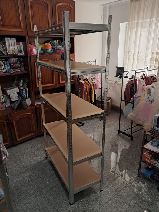 Raft metalic depozitare, 192 x 100 x 50 cm