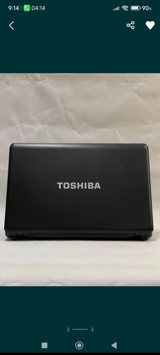 Toshiba noutbuk sotiladi