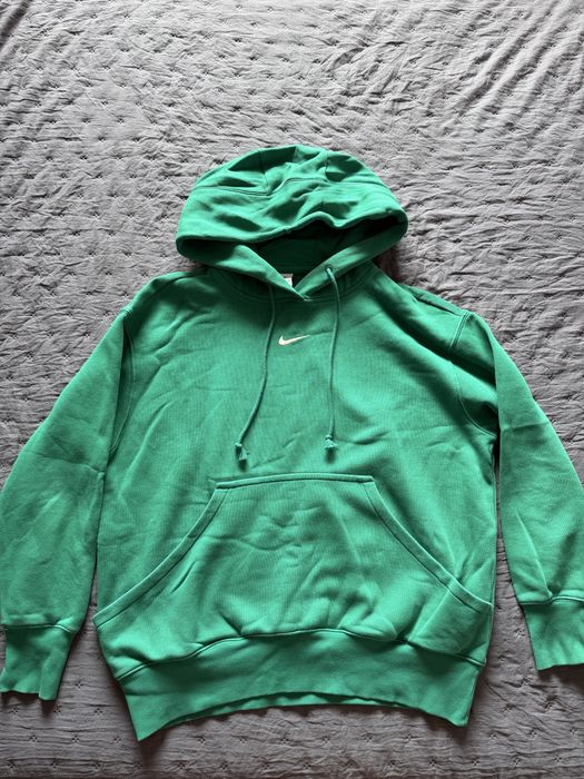 Зелено худи nike